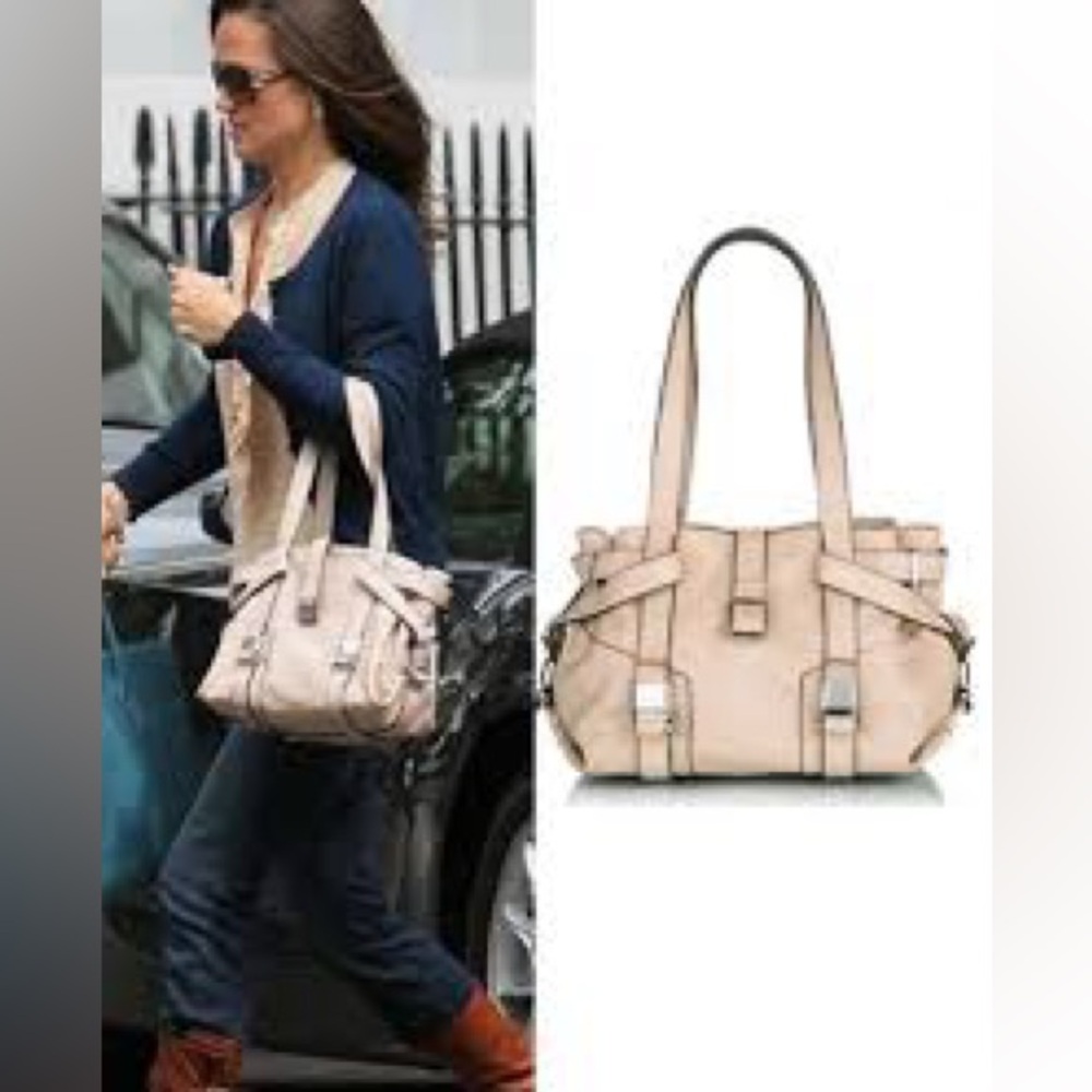 LK Bennett Annina Black Leather Bag